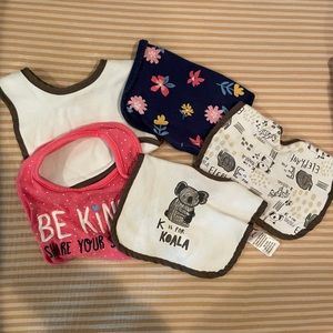 Bundle of 5 Bibs